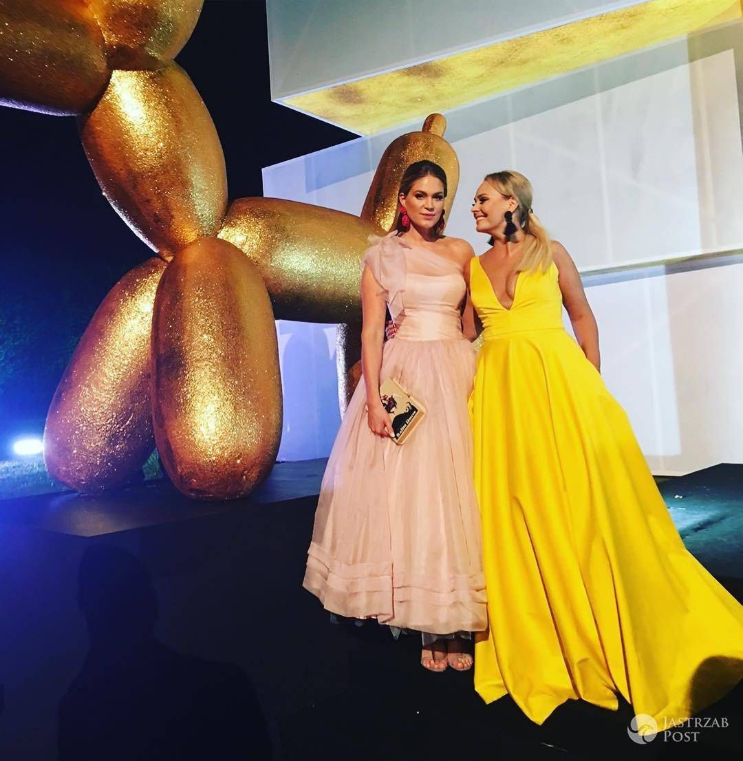 Zosia Ślotała i Agnieszka Jastrzębska - Bal TVN 2017, zdjęcia z Instagrama