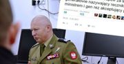 Odwołany generał jednym wpisem pokazał problem z Misiewiczem