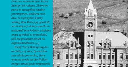 Missuola. Gwałty w amerykańskim miasteczku uniwersyteckim. Fragment