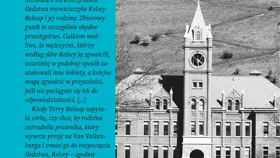 Krakauer analizuje i obnaża tricki, jakie stosują sprawcy, by uchylić się od dopowiedzialności: Joanna Piotrowska, Fundacja Feminoteka.