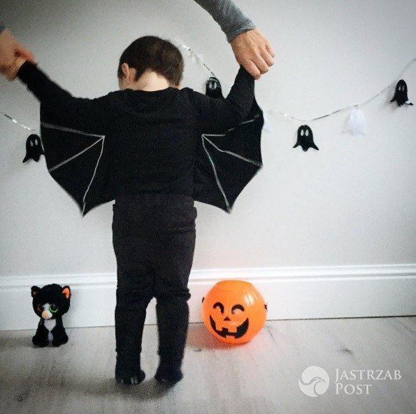 Przebranie córki Zosi Ślotały na Halloween