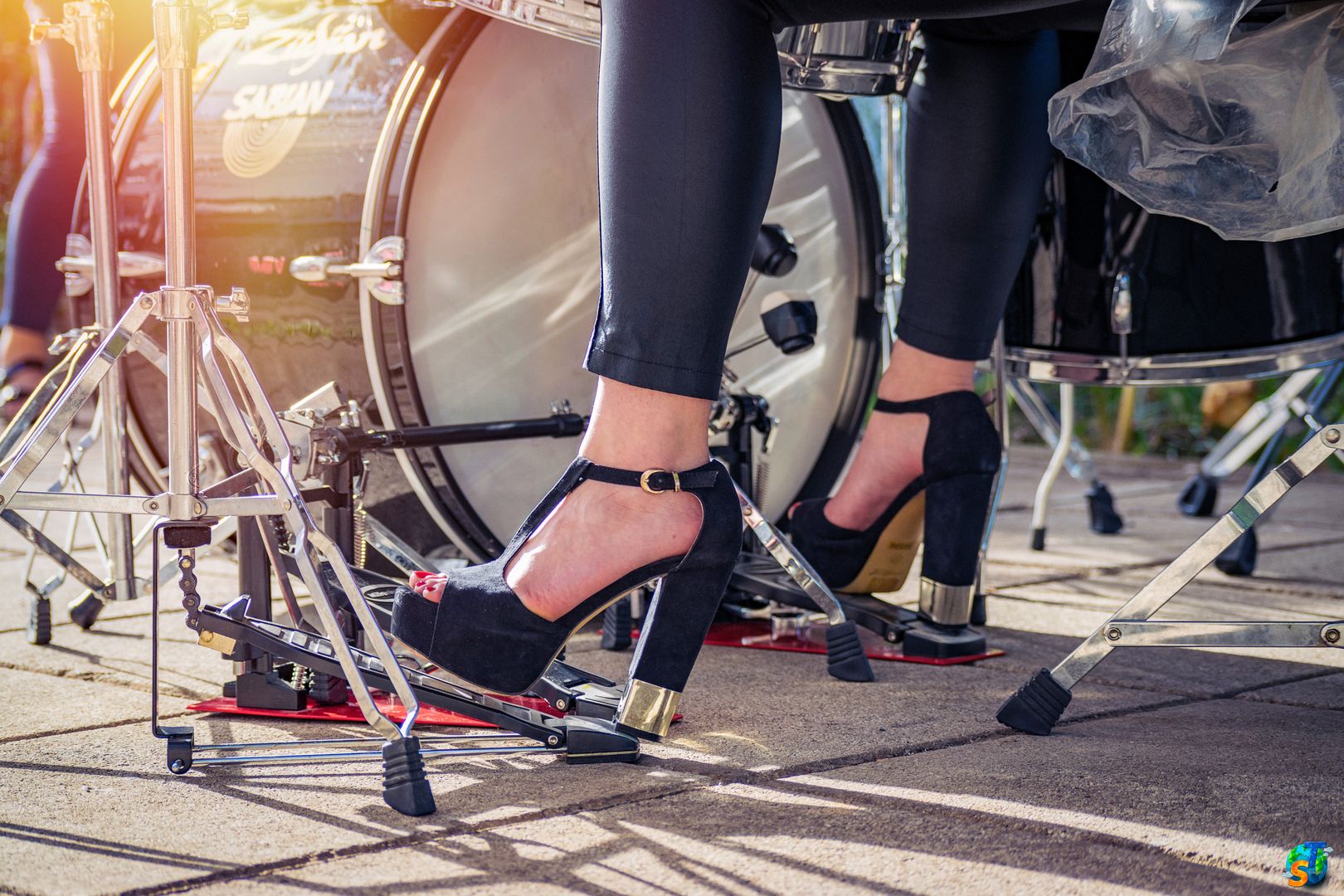 Buty na grubym obcasie są stabilne