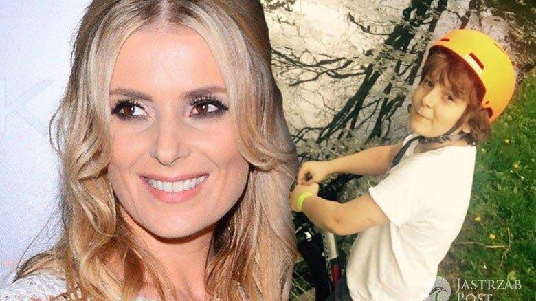 Halina Mlynkova o synu Piotrusiu