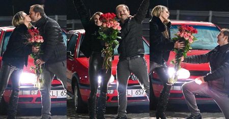 Tak Sławomir pocieszał Kajrę po finale "TzG". Romantyczne sceny przed studiem tanecznego show