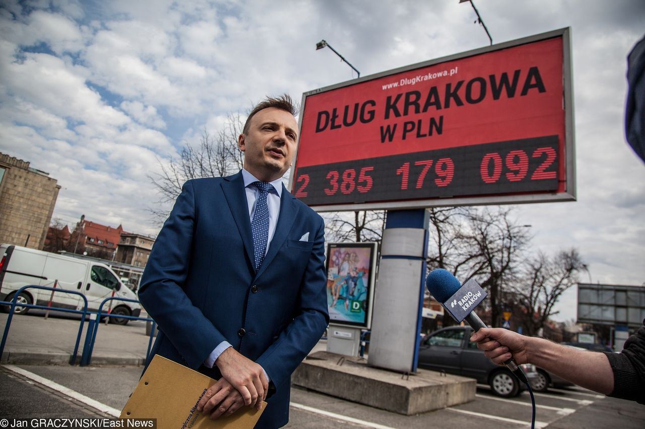 Łukasz Gibała ogłosił start na prezydenta Krakowa