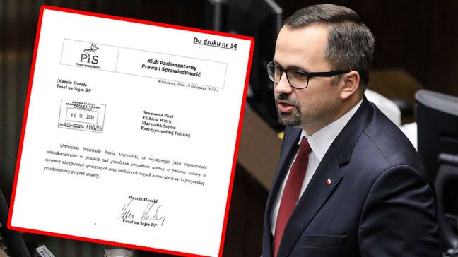 Poseł Marcin Horała wycofał projekt likwidujący 30-krotność ZUS z prac sejmowych