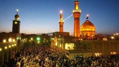 Karbala podczas pielgrzymki szyitów