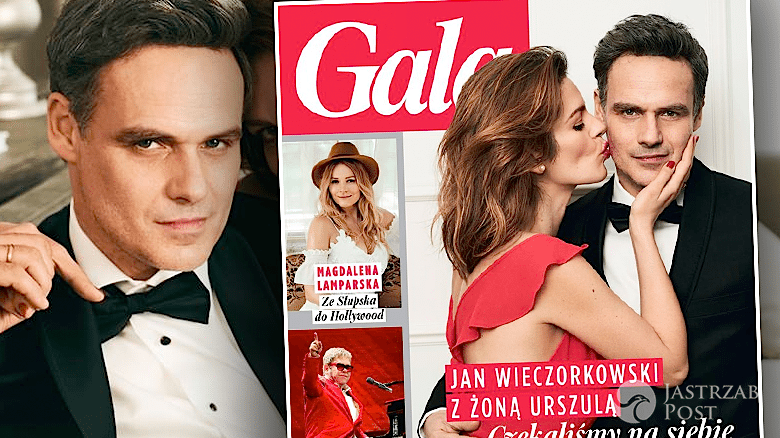 Jan Wieczorkowski z żoną Urszulą Gala