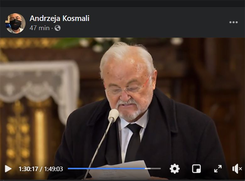 Andrzej Kosmala wspomina pogrzeb Krzysztofa Krawczyka