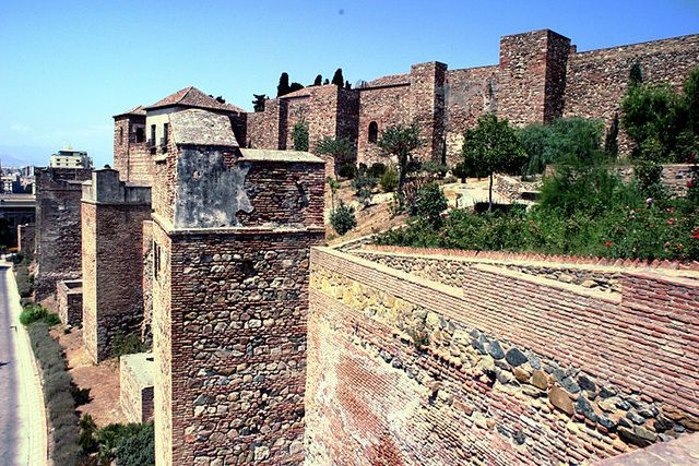 Rzymska twierdza Alcazaba w Maladze 