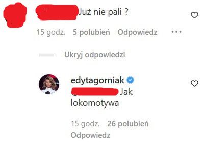 Edyta Górniak narzeka na to, że Allan dalej pali