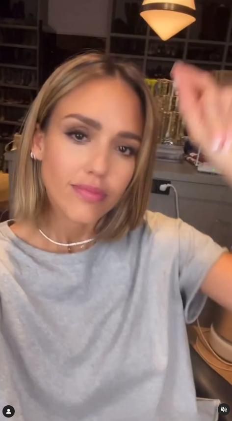 Jessica Alba jako blondynka