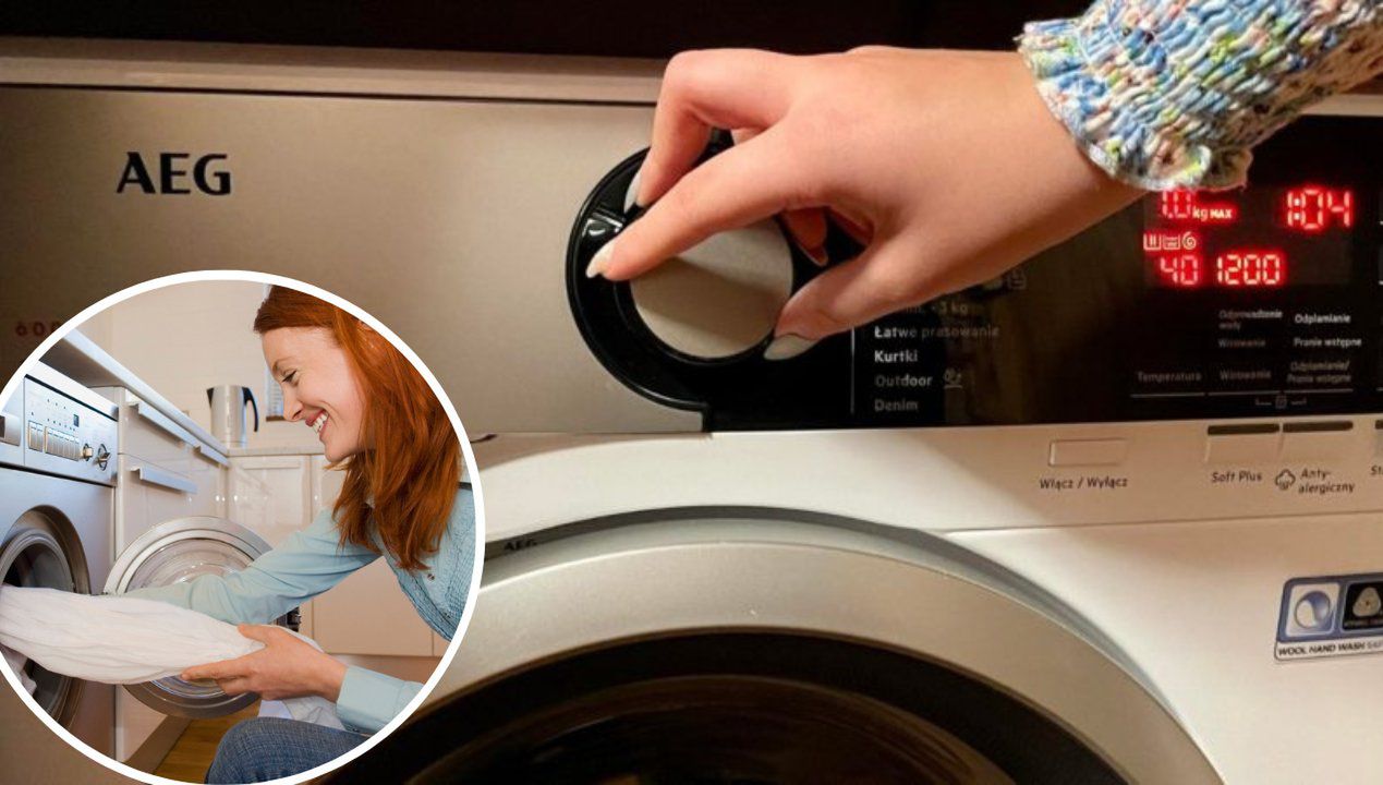 Jak suszyć pranie, kiedy na zewnątrz pada? Każda pralka ma tę ukrytą funkcję!