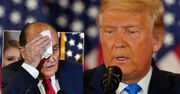 Donald Trump i jego prawnik zorganizowali konferencję. Zaliczyli sporą wpadkę. Zdjęcia obiegły media