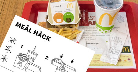 Instrukcja obsługi McDonald's. Ten trik zrobił furorę wśród internautów