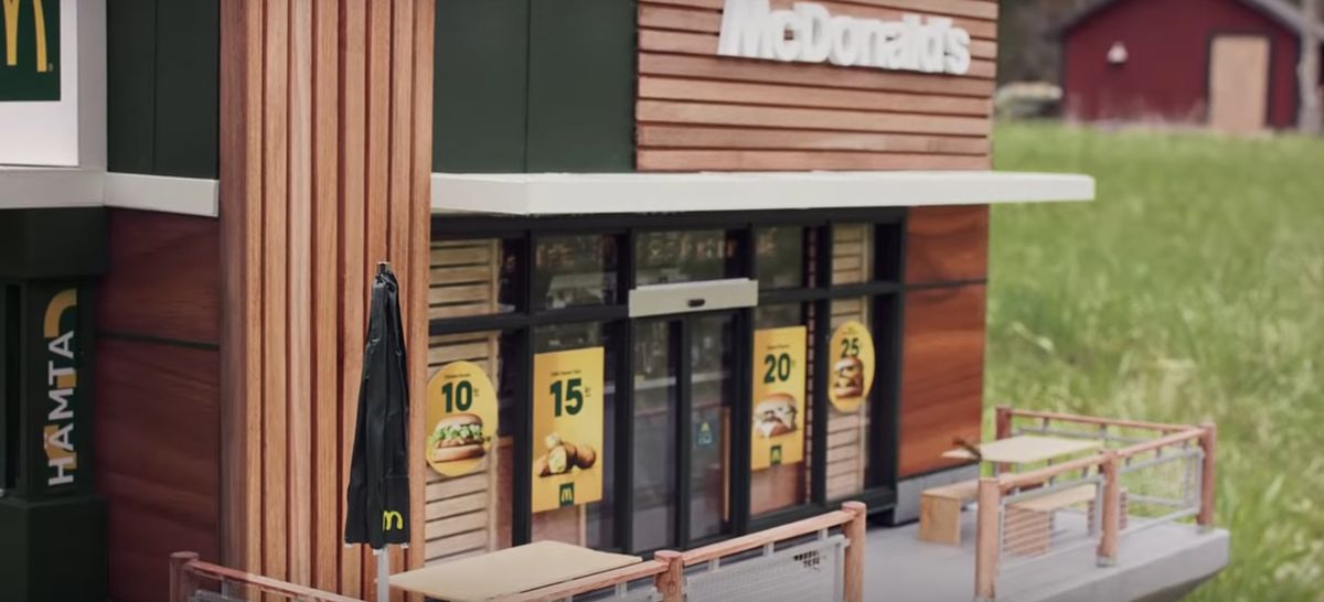 McDonald's otwiera najmniejszą restaurację na świecie. Dla pszczół