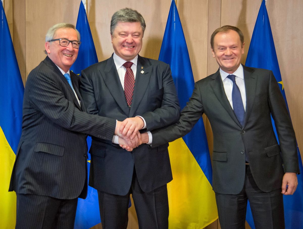 Ukraina: Poroszenko przekazał Tuskowi listę Rosjan zaangażowanych w atak na Morzu Azowskim