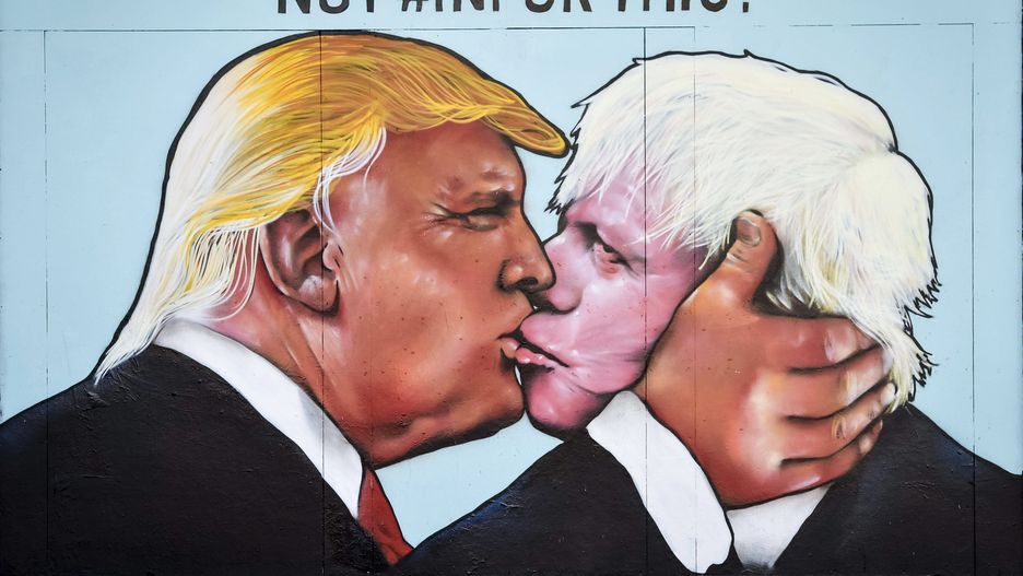 Donald Trump i Boris Johnson są na siebie politycznie skazani