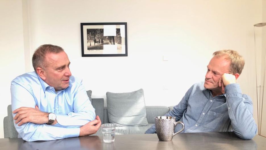 Grzegorz Schetyna i Donald Tusk