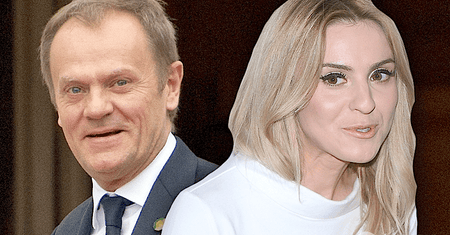 Wystylizowana Kasia Tusk spaceruje z córeczką po parku! Dołączył do niej również Donald Tusk!