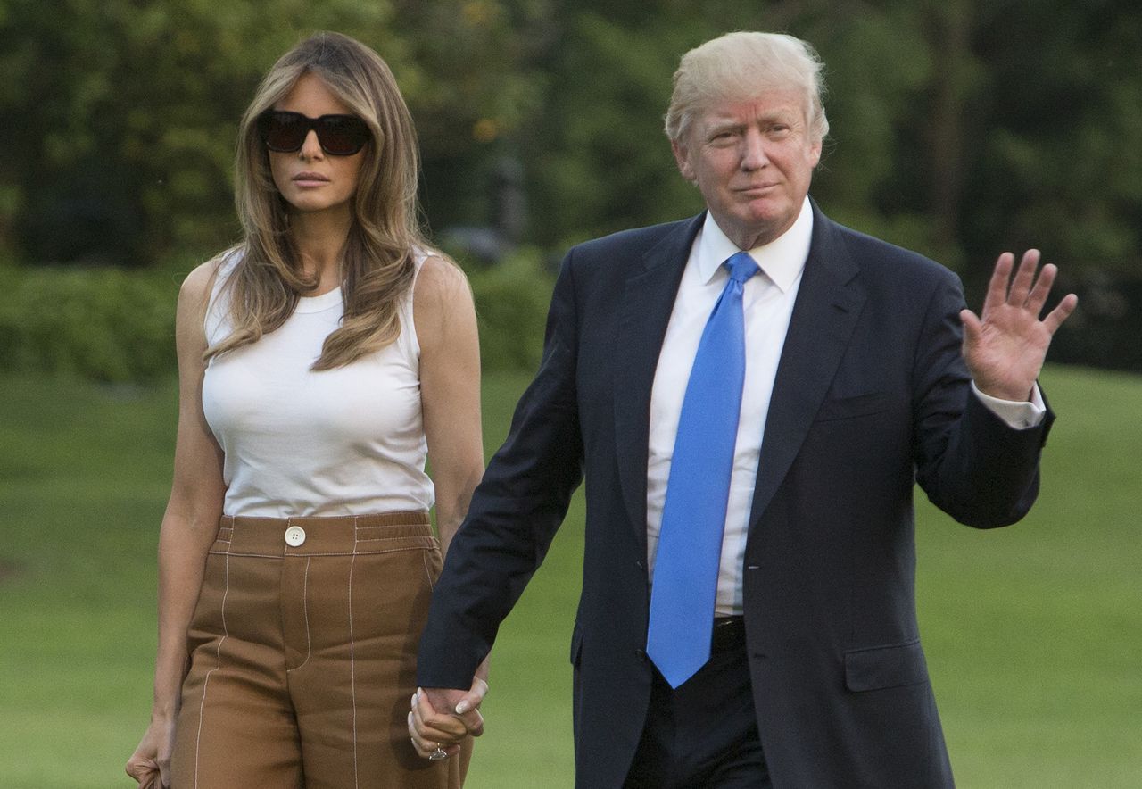 Melania Trump wprowadziła się do Białego Domu. Ucina spekulacje dotyczące kryzysu w jej małżeństwie