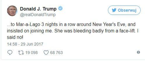 Donald Trump obraża córkę Zbigniewa Brzezińskiego