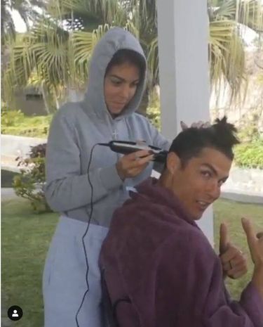 Cristiano Ronaldo w czasie kwarantanny