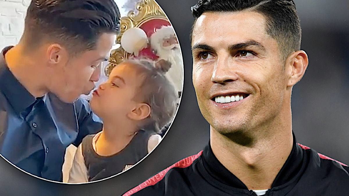 Cristiano Ronaldo opublikował filmik z córką, który rozczulił internautów. Wszystko przez słodkiego buziaka