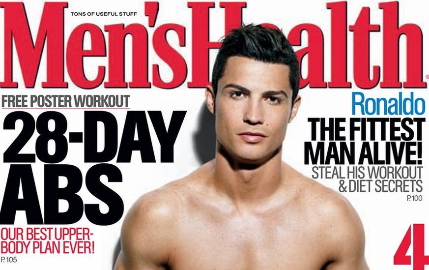 Cristiano Ronaldo "najbardziej wysportowanym żyjącym mężczyzną" według "Men's Health"! Te zdjęcia nie pozostawiają co do tego wątpliwości