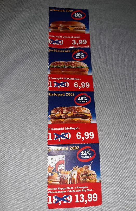 Cheeeseburger w McDonald's