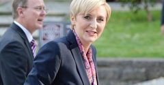 Agata Duda z mężem w Erfurcie i Eisenach