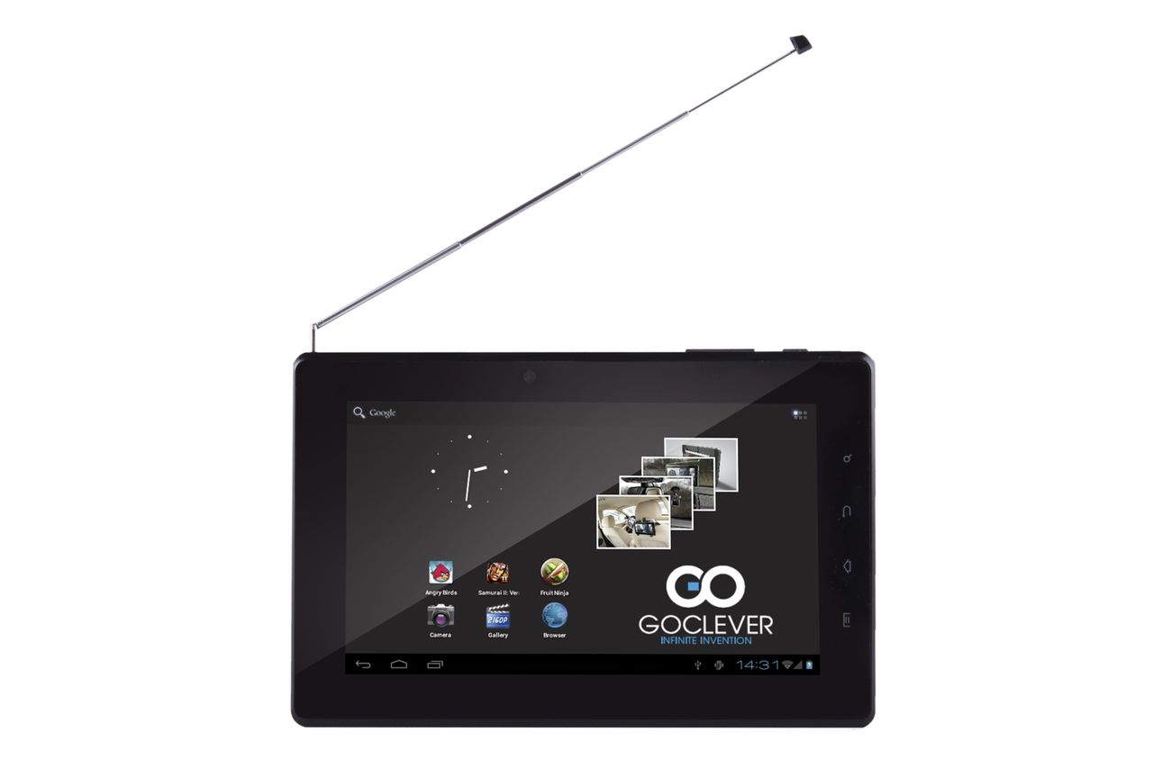 GoClever TAB T76GPSTV  - tablet z wbudowanym tunerem DVB-T MPEG4