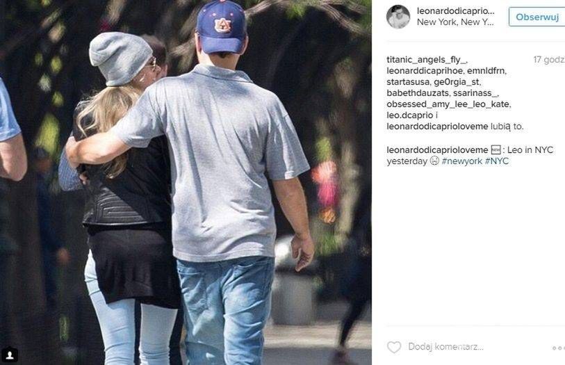 Leonardo DiCaprio i Ela Kawalec na randce/ fot. Instagram
