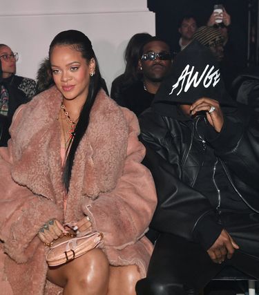 Rihanna i A$AP Rocky na Paris Fashion Week