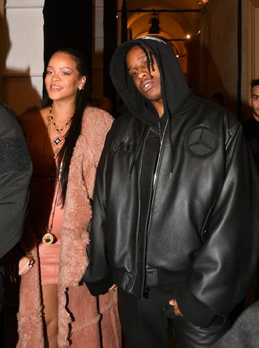 Rihanna i A$AP Rocky na Paris Fashion Week