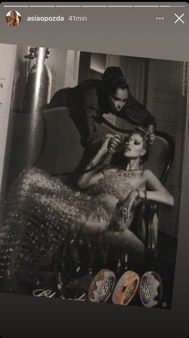 Joanna Opozda w Vogue Italia