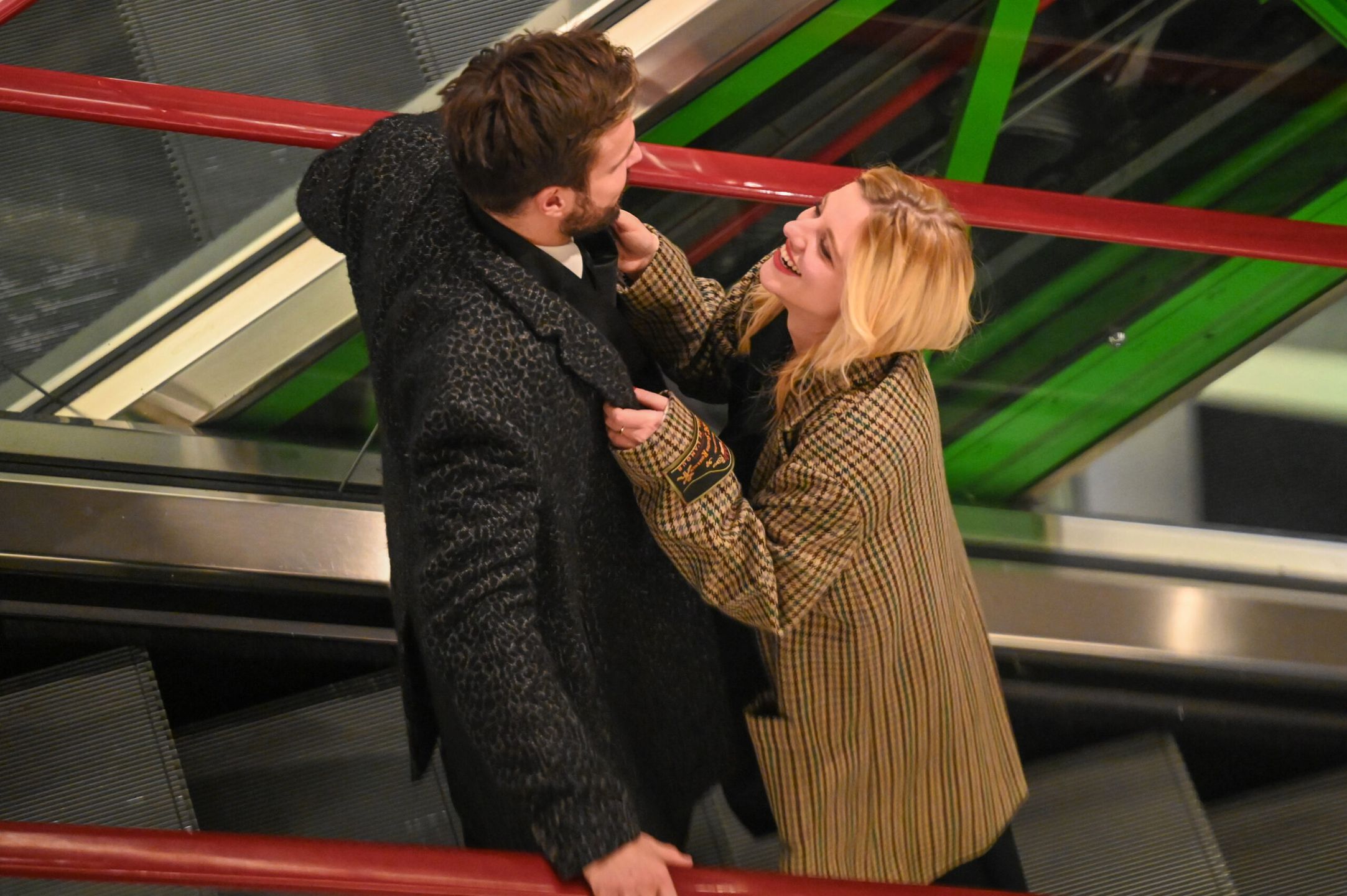 Piotr Stramowski z partnerką Natalią