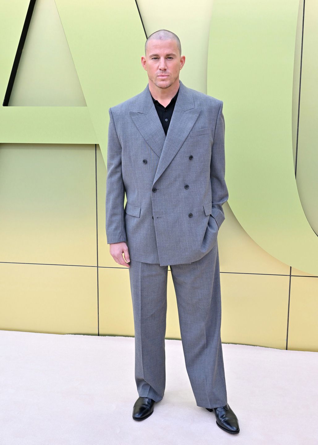 Channing Tatum - pokaz Versace