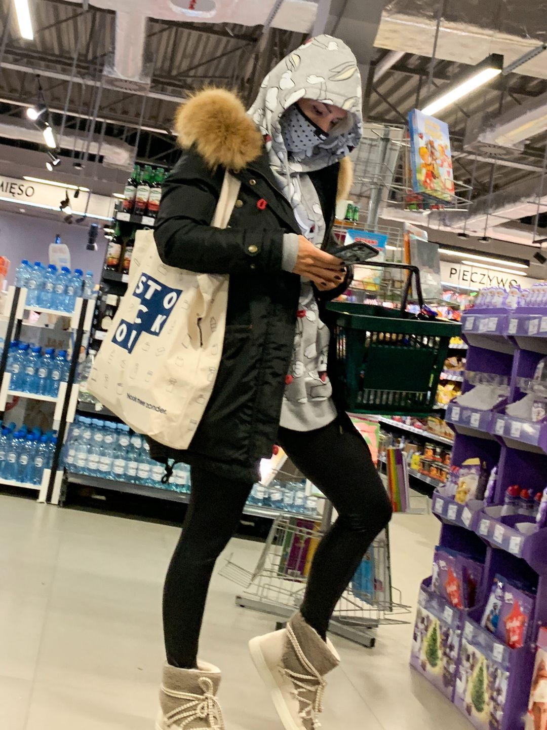Blanka Lipińska na zakupach