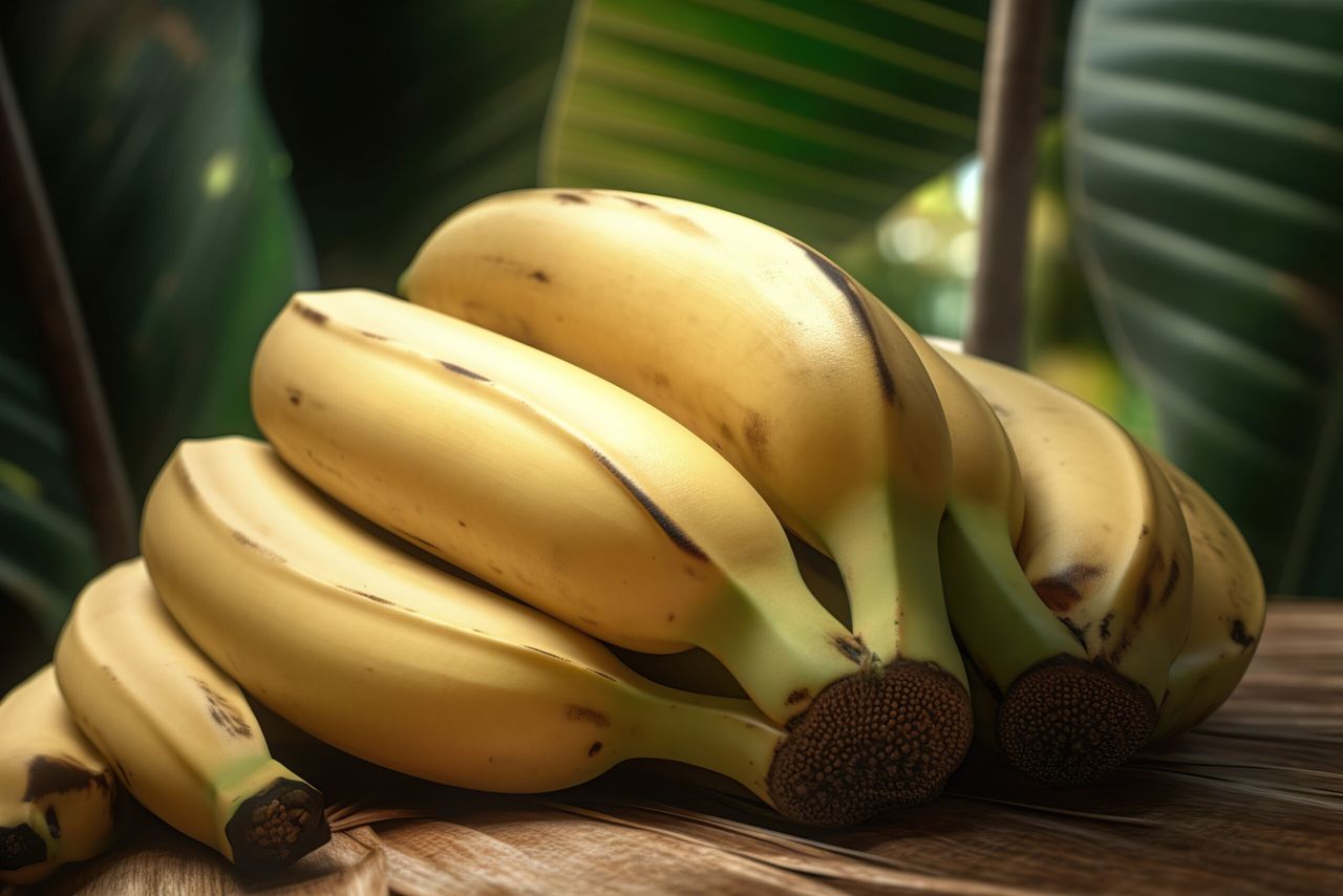 Banan z ciemnymi plamkami nadaje się do jedzenia - Pyszności; Fot. Adobe Stock