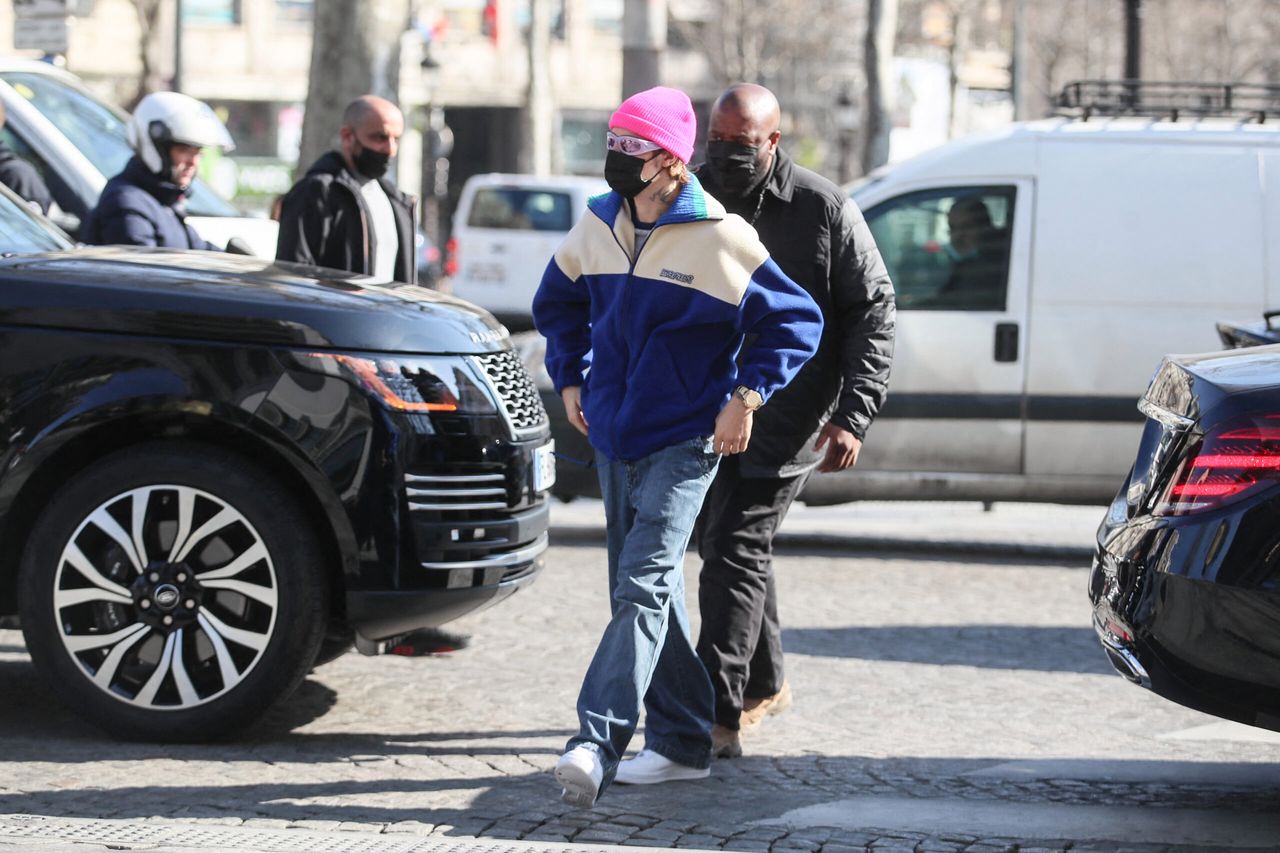 Justin Bieber przyłapany na zakupach w Paryżu