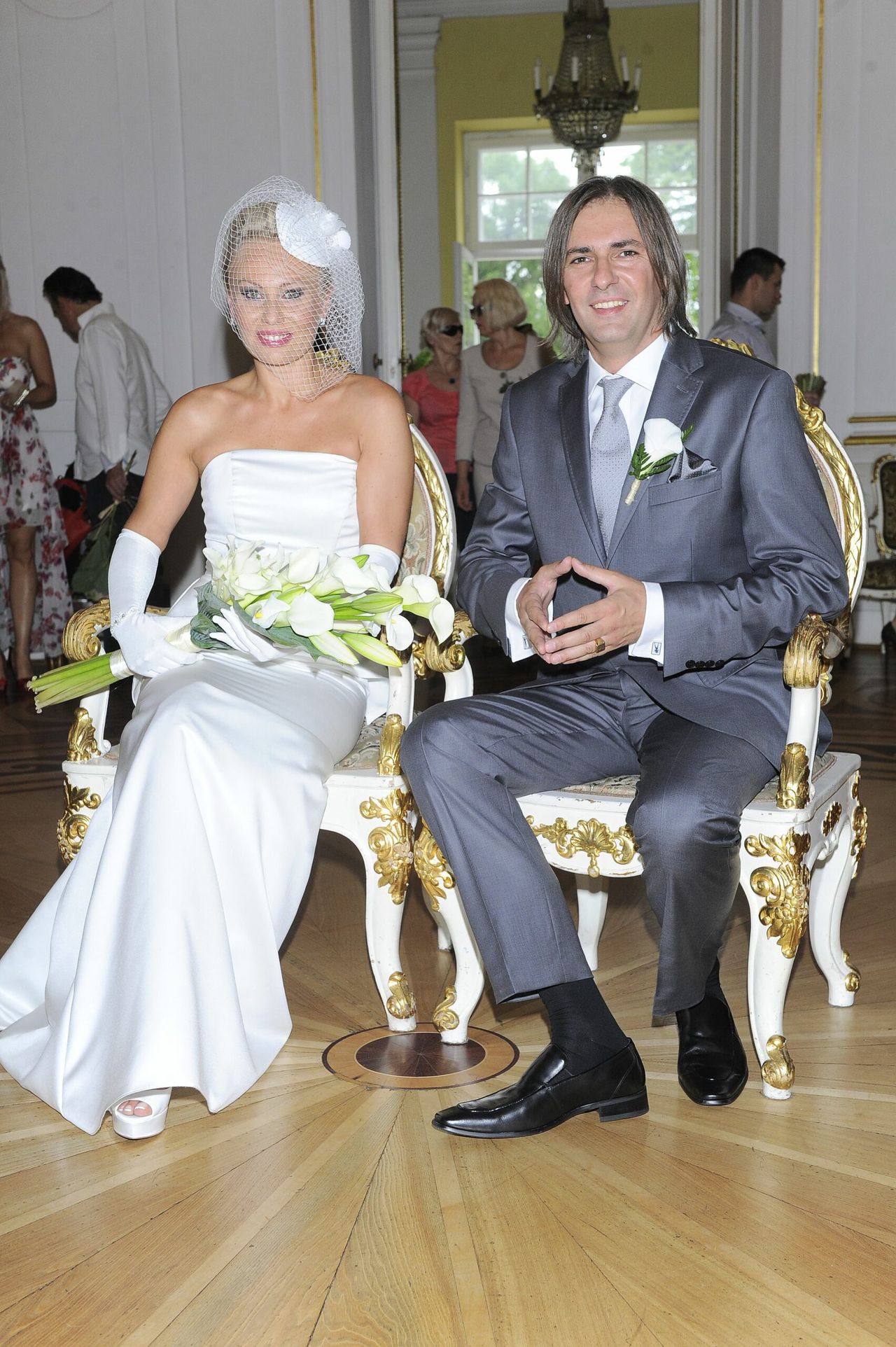Ślub Moniki Jarosińskiej i Roberta Korzeniowskiego (fot. KAPIF)