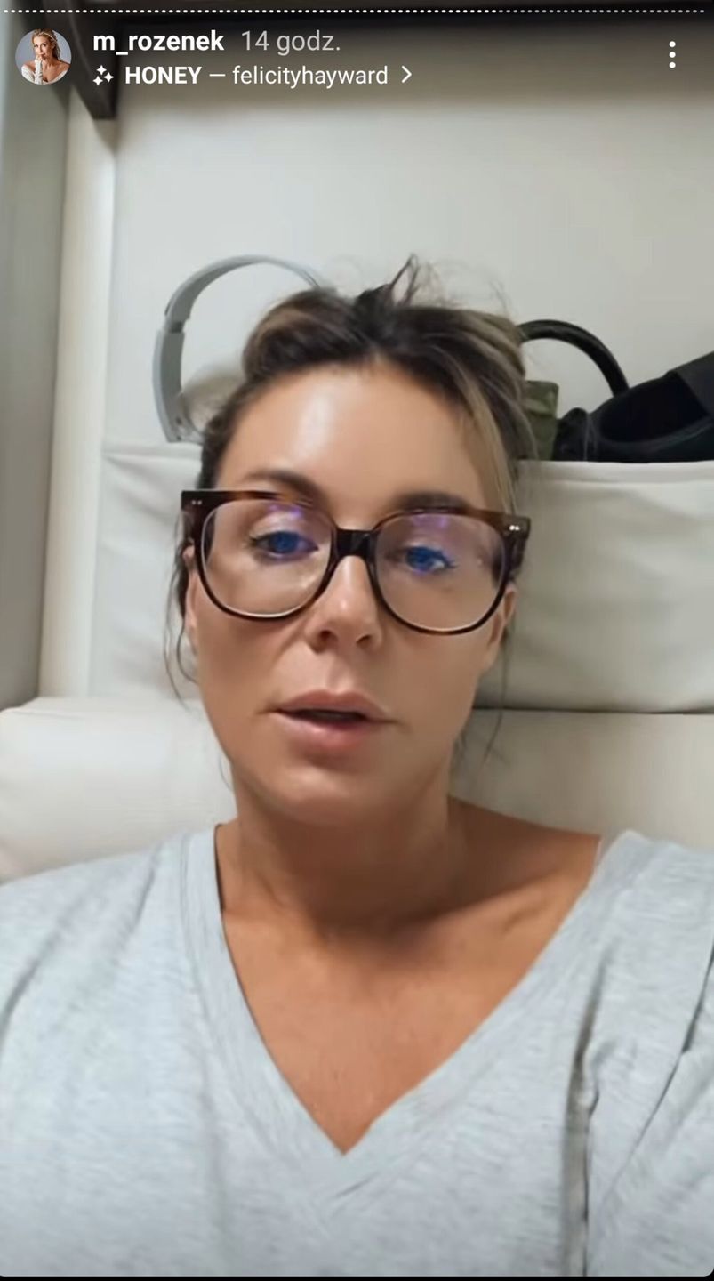 Małgorzata Rozenek zmęczona życiem w kamperze