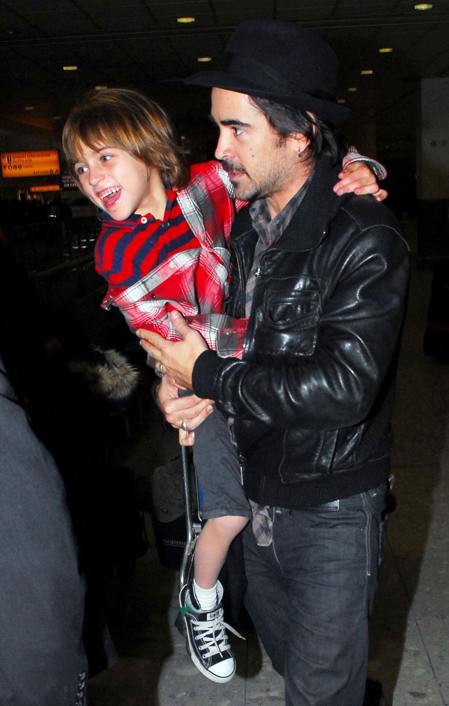 Colin Farrell z synem