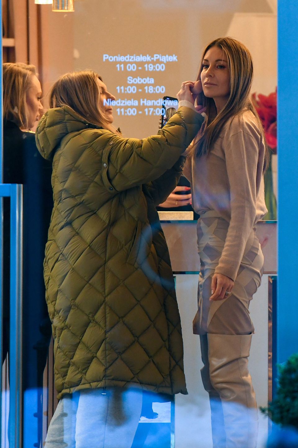 Małgorzata Rozenek na świątecznych zakupach