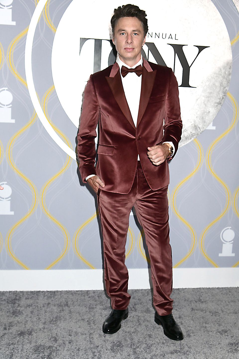 Zack Braff na 75 gali Tony Awards
