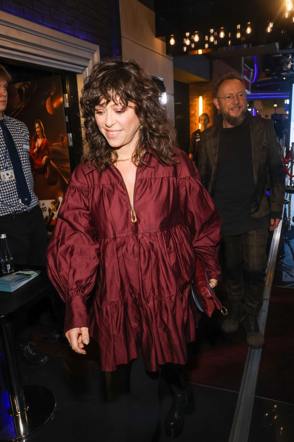 Natalia Kukulska z mężem na premierze filmu Johny