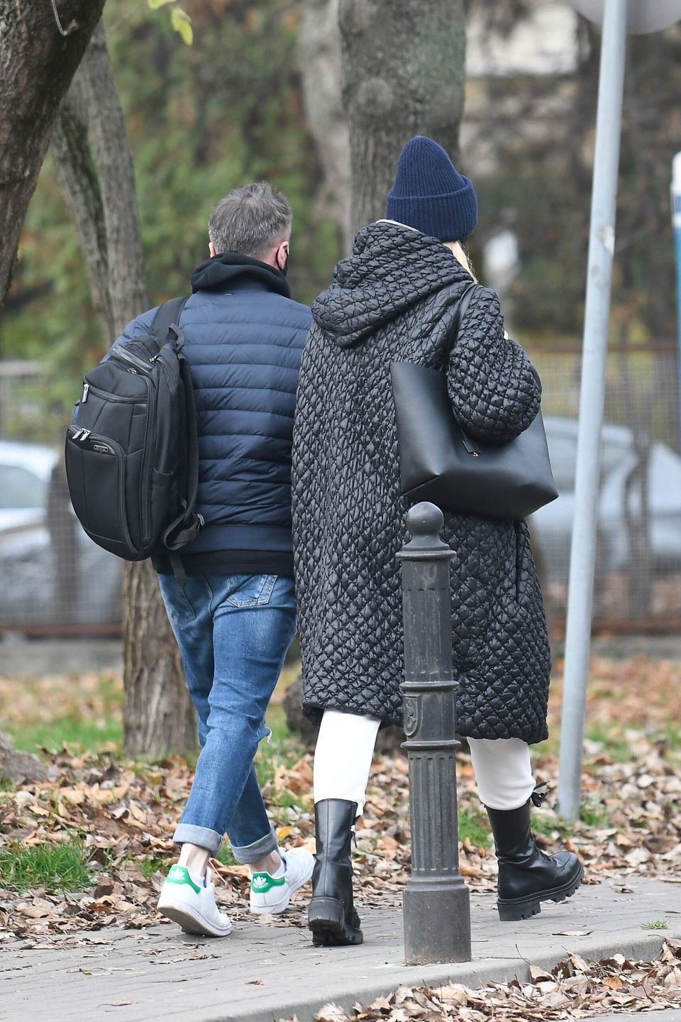 Halina Mlynkova i Marcin Kindla trzymają się za ręce