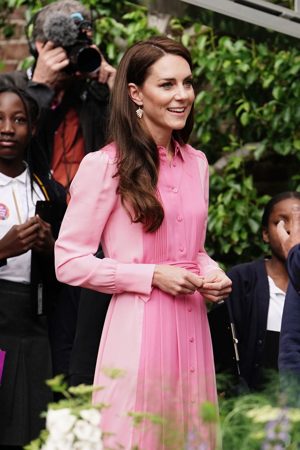 Księżna Kate podczas Chelsea Flowers Show fot. ONS