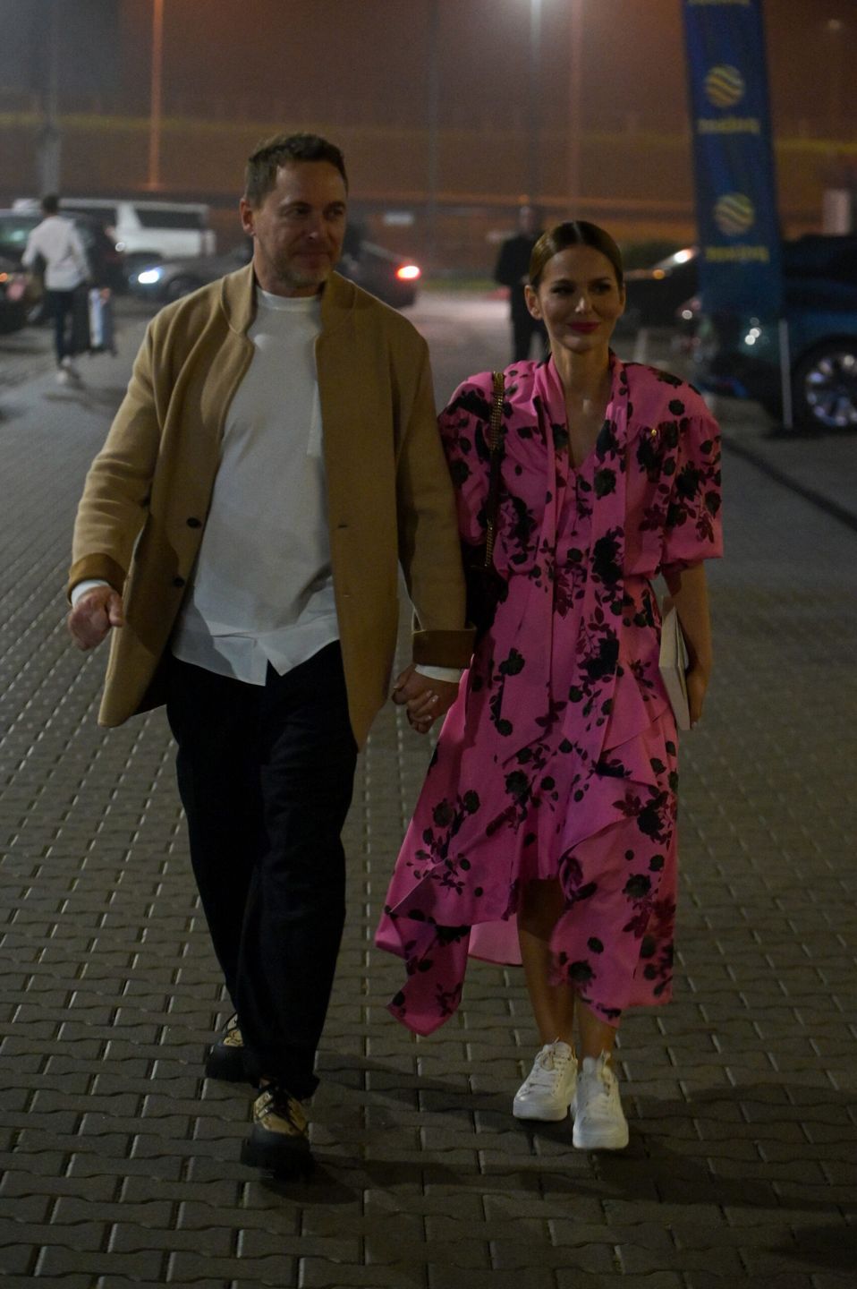 Paulina Sykut Jeżyna z mężem- after party po finale 13. edycji Tańca z Gwiazdami